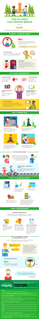 How to stop worrying (infographic)