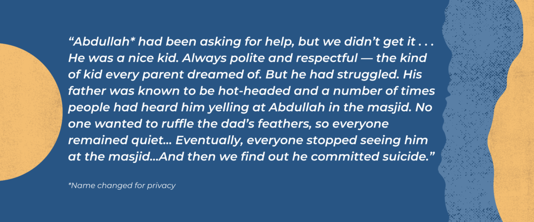 A New Reality - Responding to Suicide in the Muslim Community
