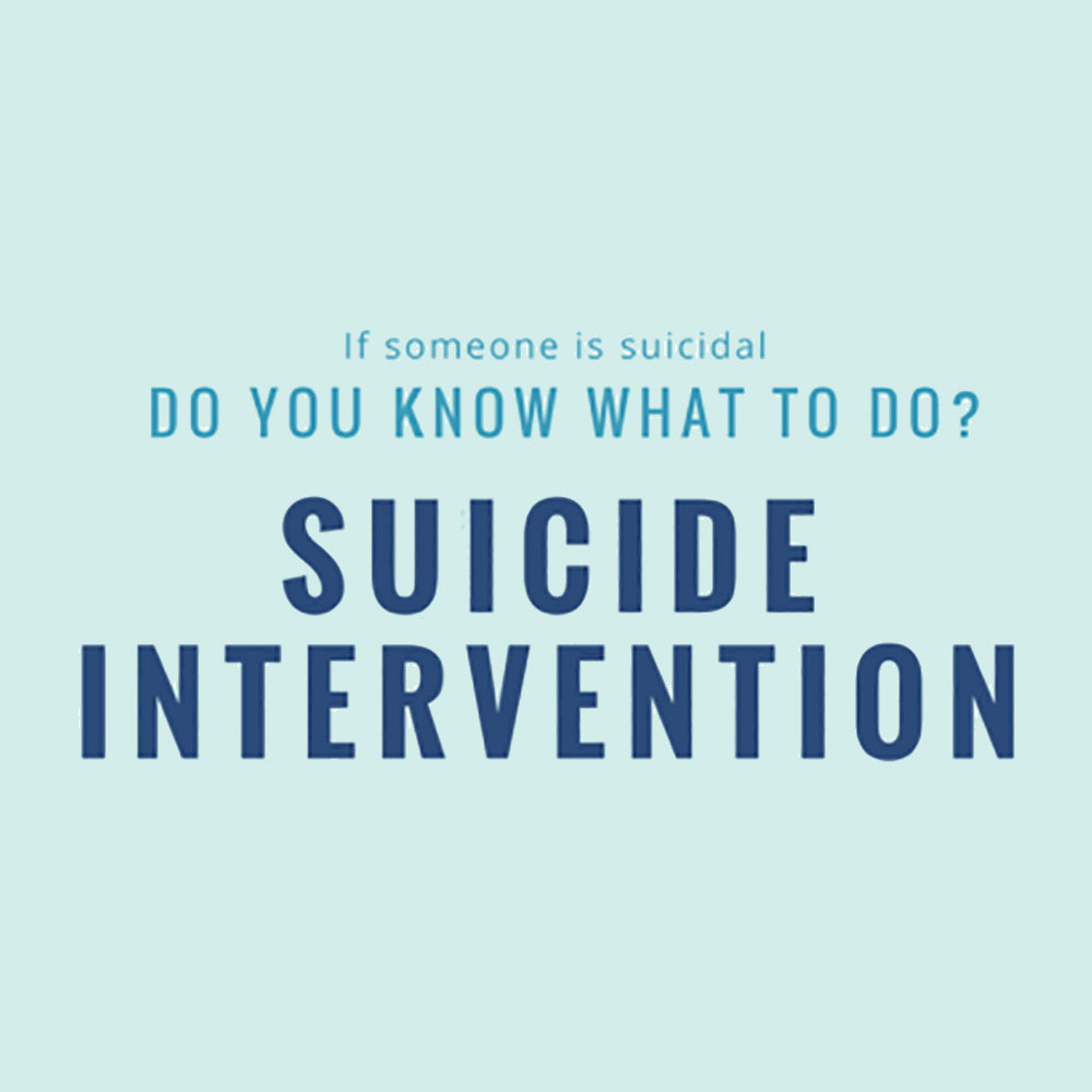 Suicide Intervention Infographic