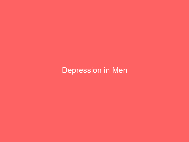 Depression in Men