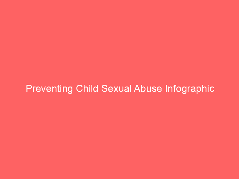 Preventing Child Sexual Abuse Infographic